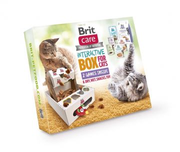 Dovanų dėžė katėms Brit Care Interactive box, 1.6 kg