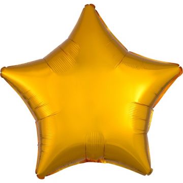 Balionas figūrinis STAR, aukso