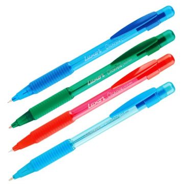 Automatinis pieštukas Luxor 15600, HB, įvairių spalvų/