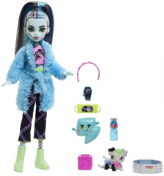 Lėlė su priedais Monster High Frankie Stein HKY68