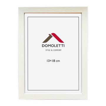 Nuotraukų rėmelis Domoletti, baltas, 13x18 cm
