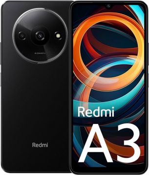 Mobilusis telefonas Redmi A3, juodas, 3GB/64GB