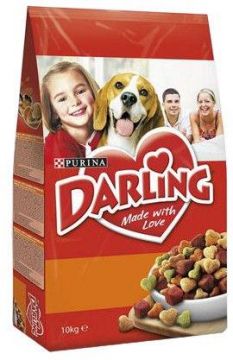 Sausas šunų maistas Darling Purina, mėsa, 10 kg
