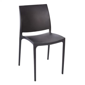 Lauko kėdė Emma, tamsiai pilka, 47 cm x 54 cm x 81 cm