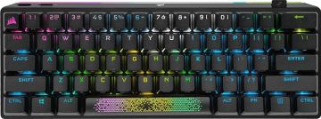 Klaviatūra Corsair K70 RGB PRO Mini RGB, juoda