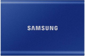 Kietasis diskas Samsung T7, SSD, 500 GB, mėlyna