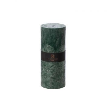 Sojų vaško žvakė, Masterjero, žalia,16 cm