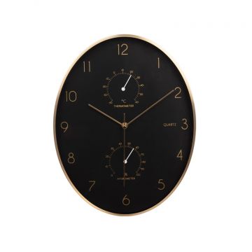 Laikrodis Koopman, aukso/juoda