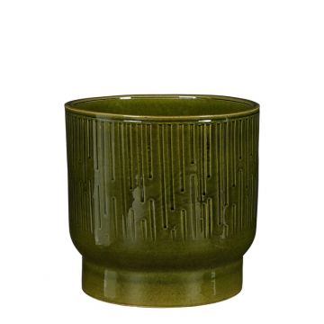 Vazonas Mica Thiago 1138394, keramika, Ø 22 cm, žalias