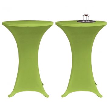  tampri staltiesė, skersmuo 80 cm, 2 vnt., žalios spalvos
