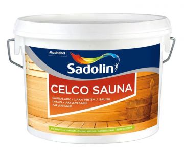 Pirčių lakas Sadolin Celco Sauna, 2.5 l