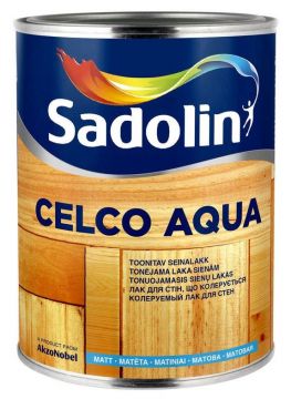 Lakas Sadolin Celco Aqua 10, matinis, 1 l