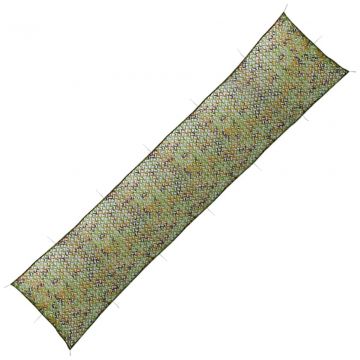  Kamufliažinis tinklas su laikymo krepšiu, žalias, 1,5x6m