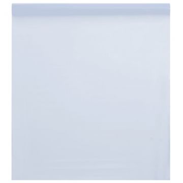  Langų plėvelė, skaidri balta, 45x2000cm, PVC, statinė, matinė