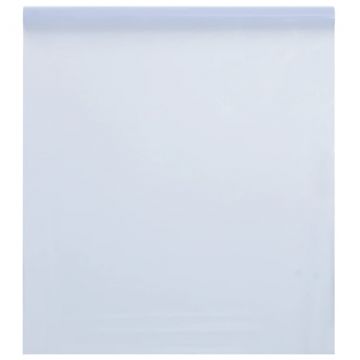  Langų plėvelė, skaidri balta, 90x2000cm, PVC, statinė, matinė