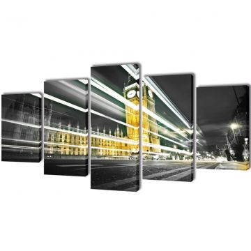 Fotopaveikslas "Londono Didysis Benas" ant Drobės 100 x 50 cm