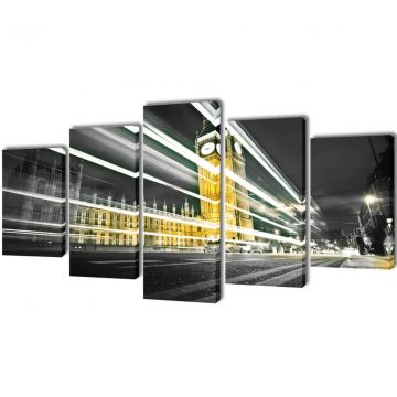 Fotopaveikslas "Londono Didysis Benas" ant Drobės 200 x 100 cm