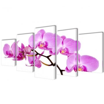 Fotopaveikslas "Orchidėjos" ant Drobės 100 x 50 cm