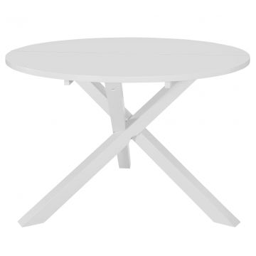  Valgomojo stalas, baltas, 120x75cm, MDF