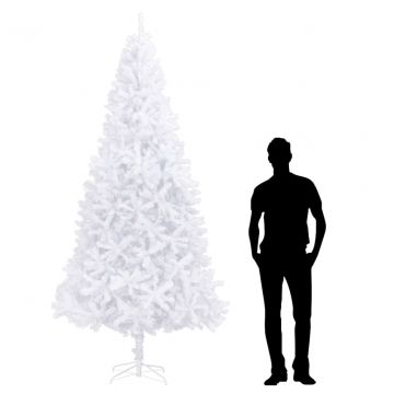  Dirbtinė Kalėdų eglutė, balta, 300 cm 