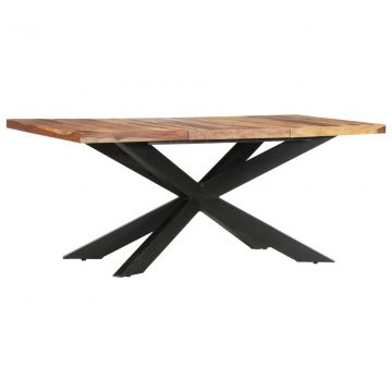  Valgomojo stalas, 180x90x76cm, rausvosios dalbergijos masyvas