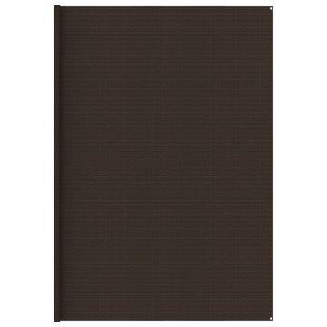  Palapinės kilimėlis, rudos spalvos, 400x500cm