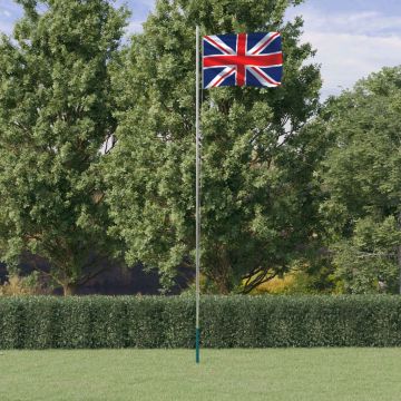  JK vėliava su stiebu, aliuminis, 6,23m