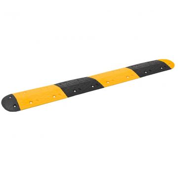  Greičio mažinimo kalnelis, geltonas/juodas, 226x32,5x4cm, guma