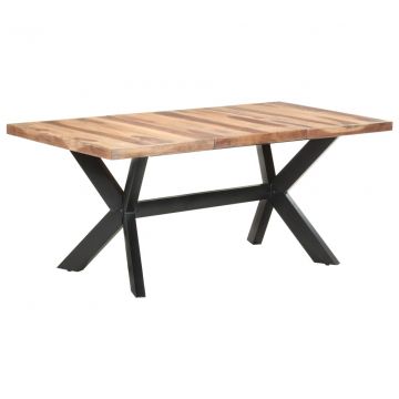  Valgomojo stalas, 180x90x75cm, mediena su medaus apdaila