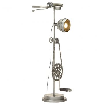  Pastatomas šviestuvas, geležis, dviračio dizaino