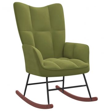  Supama kėdė, šviesiai žalios spalvos, aksomas