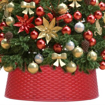  Kalėdų eglutės stovo apvadas, raudonas, skersmuo 54x19,5cm