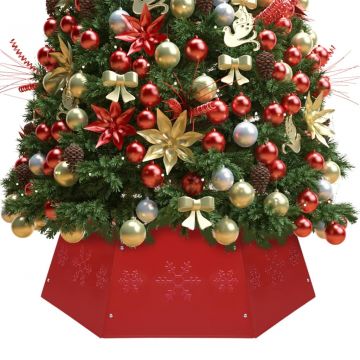  Kalėdų eglutės stovo apvadas, raudonas, skersmuo 68x25cm