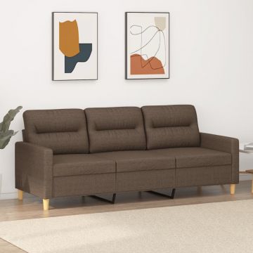  Trivietė sofa, taupe spalvos, 180cm, audinys