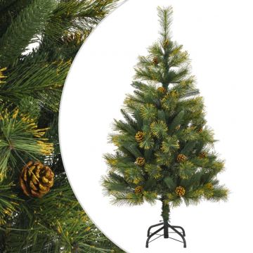  Kalėdų eglutė su šarnyrinėmis šakomis/kankorėžiais, 120cm