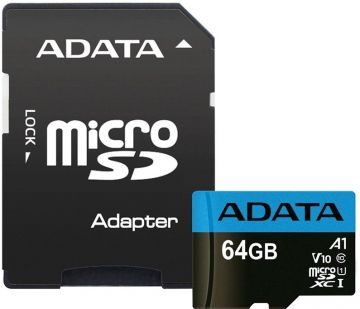 Atminties kortelė microSDHC 64GB C10 Premier ADATA