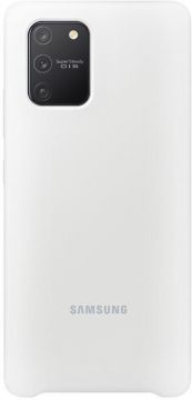 Silikoninė nugarėlė Samsung S10 Lite White