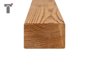 Termo medienos skersinė sija, 300x6.8X4.2 cm