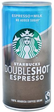 Šalta kava STARBUCKS Doubleshot be cukraus, 200 ml