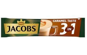 Kavos gėrimas JACOBS 3IN1, karamelės skonio, 16,9 g, 1 vnt.