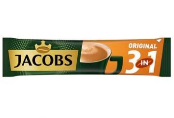 Tirpiosios kavos gėrimas JACOBS 3IN1, 15,2 g, 1 vnt.