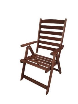 Lauko kėdė SORRENTO KG10610, ruda, 72×63×105 cm