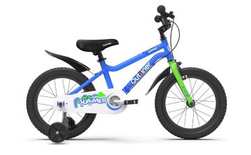 Vaikiškas dviratis Outliner CM14-1 14' MK, mėlynas, 14