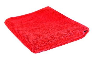  Automobilio mikropluošto šluostė, 40×40 cm, raudona