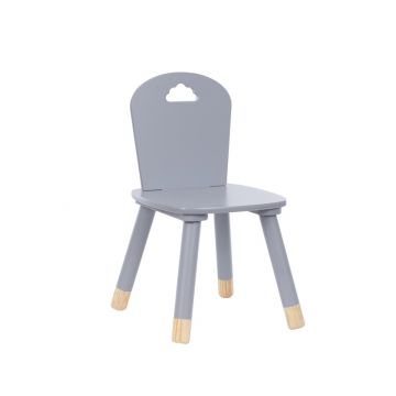 Vaikiška kėdė ATMOSPHERA 127153C, 320×315×500 mm, pilka