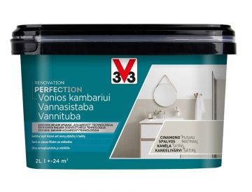 Emaliniai dažai V33 Perfection Bathroom, 2 l, cinamono