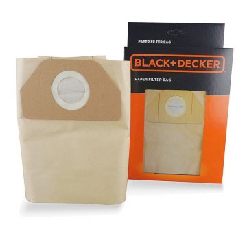 Dulkių siurblio maišelis Black+Decker 41828, 15 l, 5 vnt.