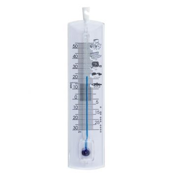 Šaldytuvo termometras OKKO ZLS-105, baltas