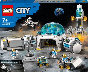  Konstruktorius LEGO City Mėnulio tyrimų stotis 60350