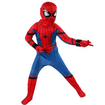 Vaikiškas žmogaus-voro kostiumas